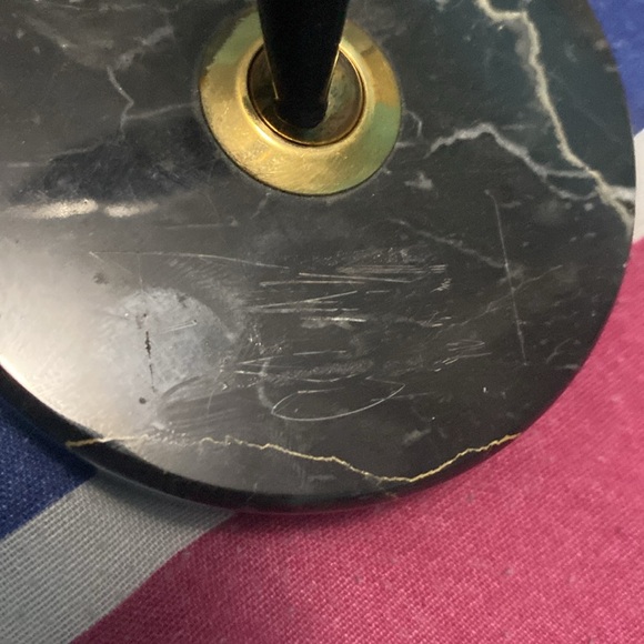 Desk Pen Set With Marble Base - Picture 6 of 6